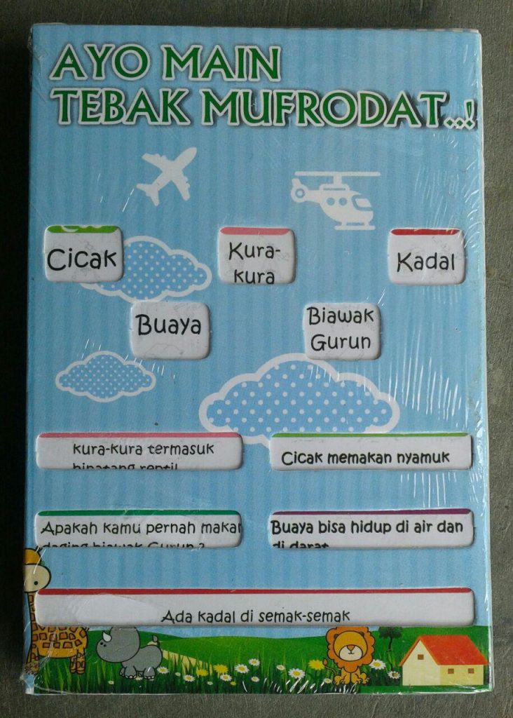 Flashcard Bahasa Arab Seri 01 25 Pcs cover 2