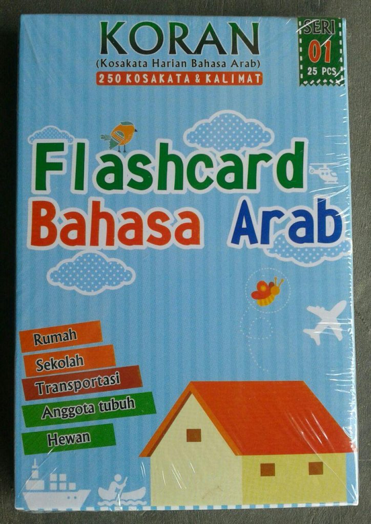 Flashcard Bahasa Arab Seri 01 25 Pcs cover