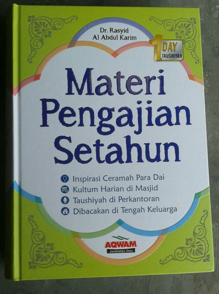Buku Materi Pengajian Setahun cover 2