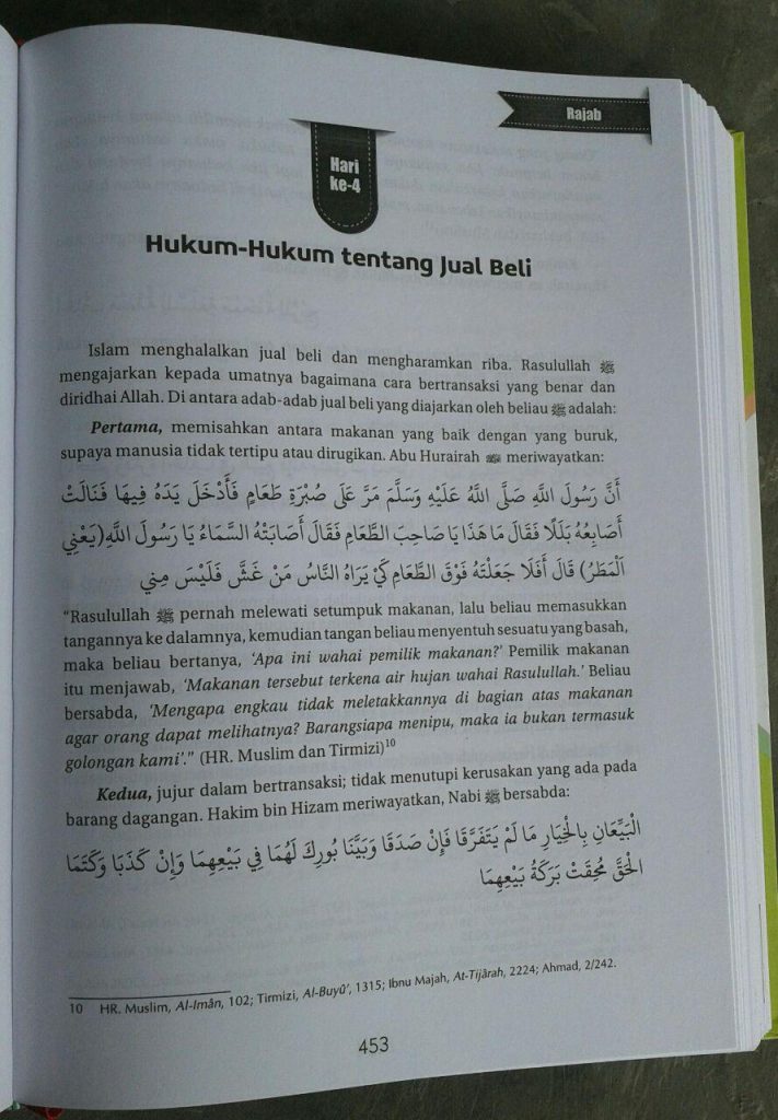 Buku Materi Pengajian Setahun isi 3