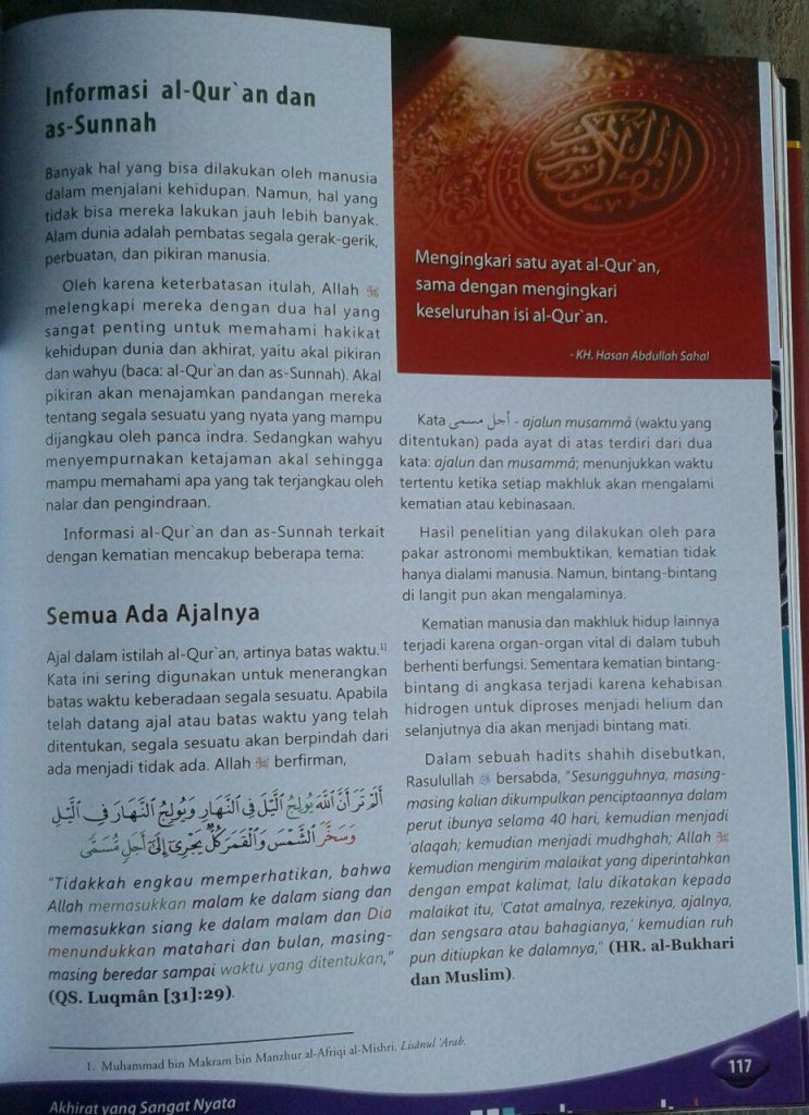 Buku Mesin Waktu Al-Quran Menelusuri Masa:Lalu, Kini,& Depan isi 5