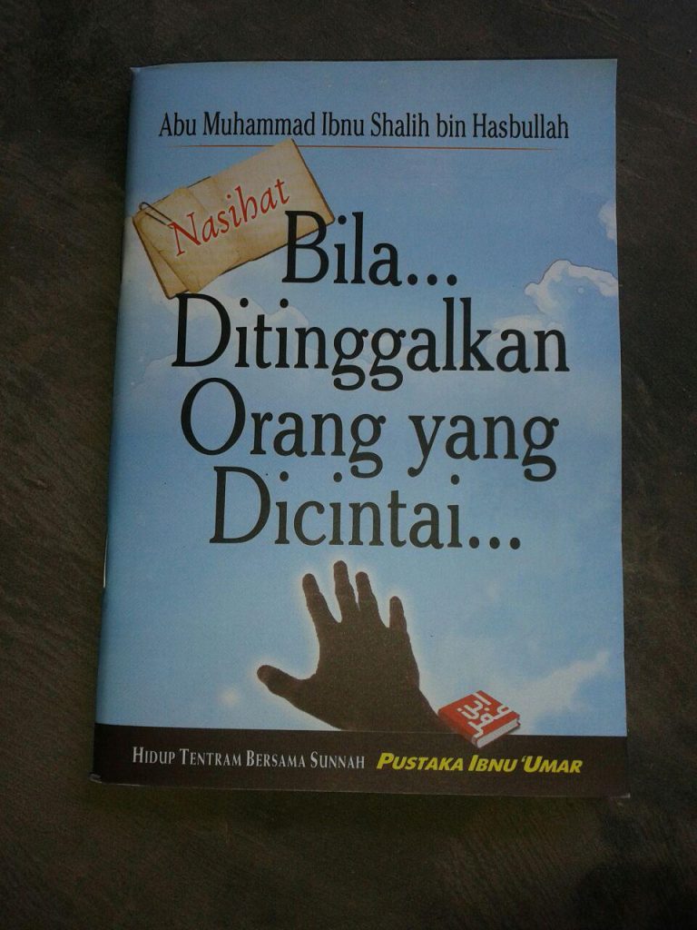 Buku Nasihat Bila Ditinggalkan Orang Yang Dicintai cover 2