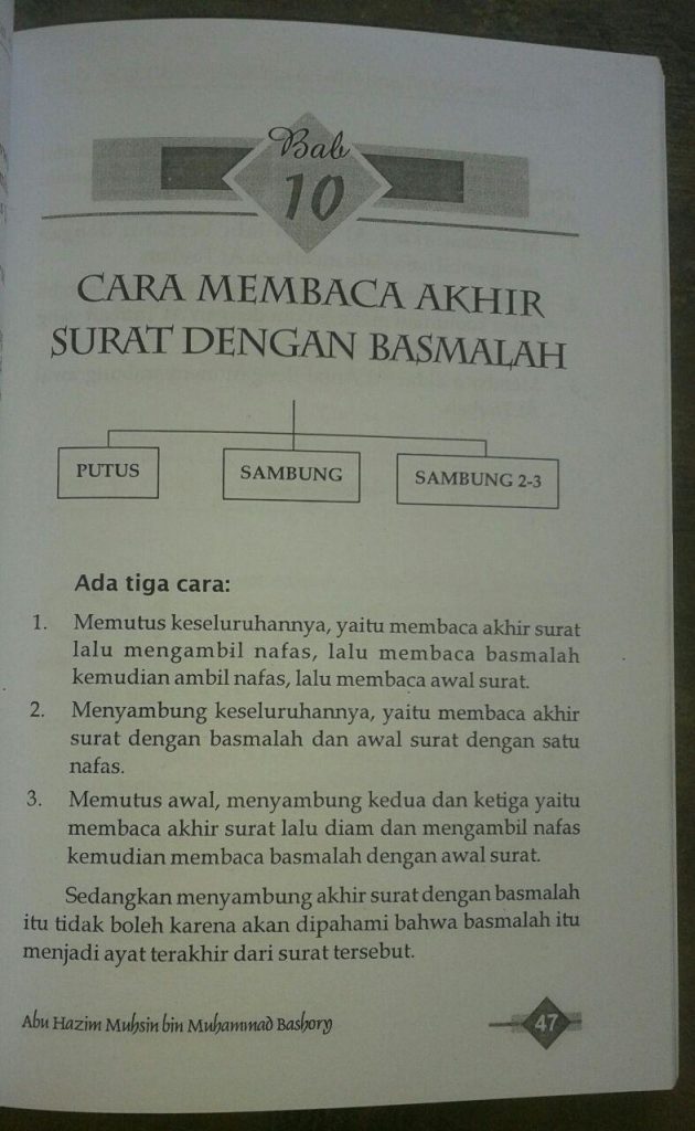 Buku Tajwid Praktis & Bid'ah-Bid'ah Seputar Al-Quran isi