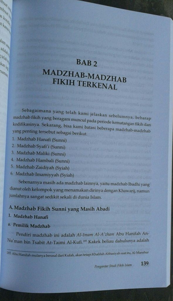 Buku Pengantar Studi Fikih Islam isi 2