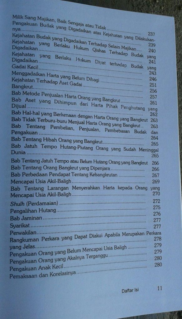 Ringkasan Al-Umm 1 Set 2 Jilid isi 2