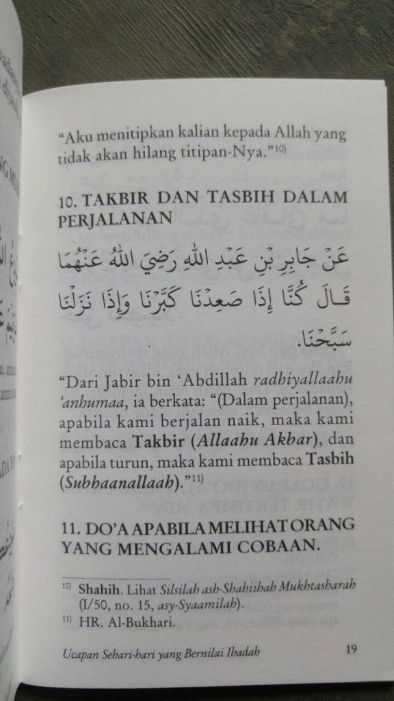 Buku Saku Ucapan Sehari Hari Yang Bernilai Ibadah isi 2