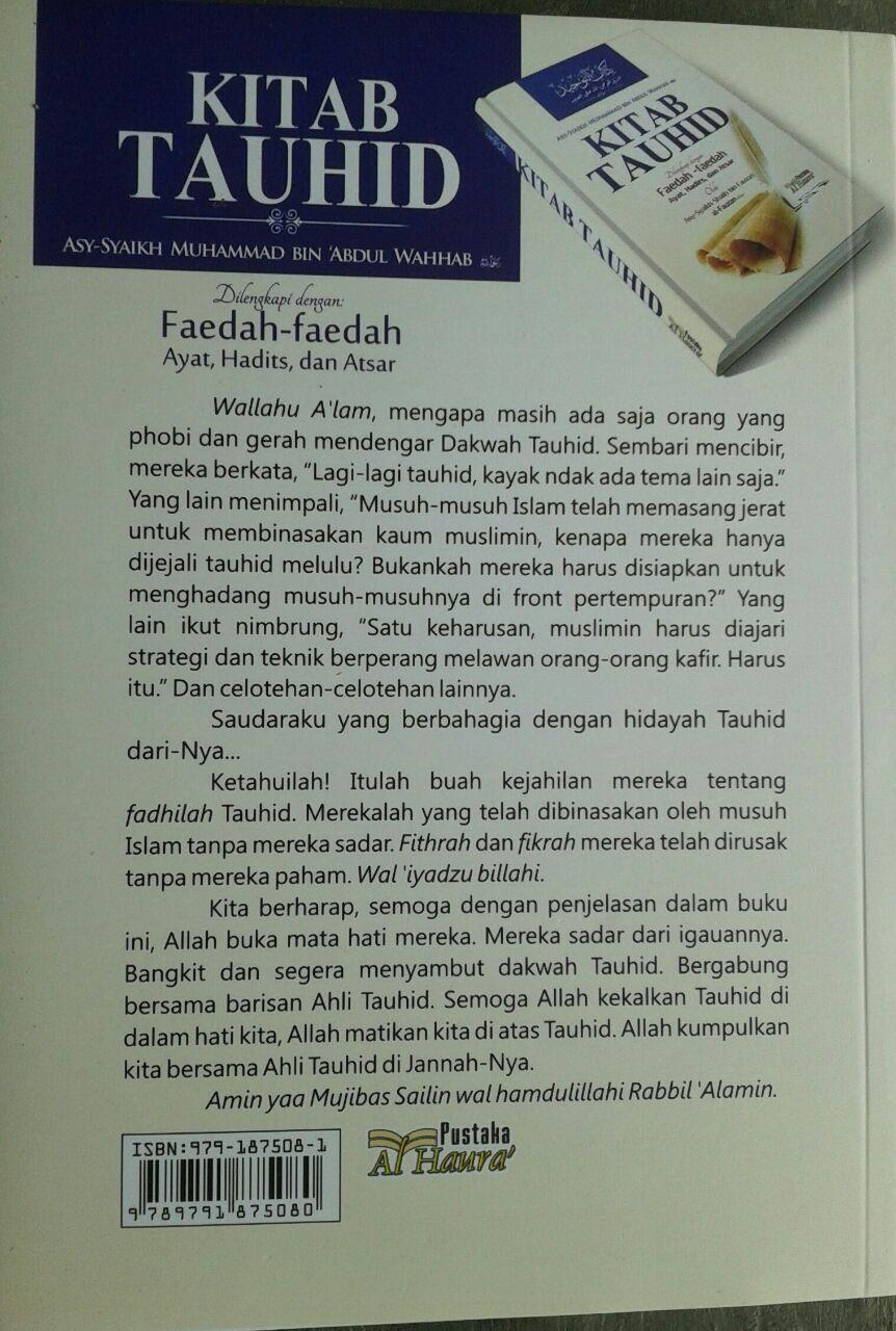 Buku Kitab Tauhid Dilengkapi Faedah Faedah Ayat Hadits Atsar cover