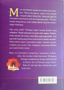Buku Meraih Berkah Dengan Shalat Berjamaah cover
