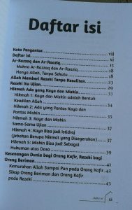Buku Pembuka Pintu Rezeki isi