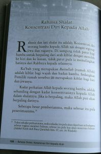 Buku Rahasia Shalat Menurut Ibnul Qayyim isi 5