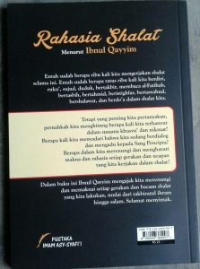 Buku Rahasia Shalat Menurut Ibnul Qayyim cover