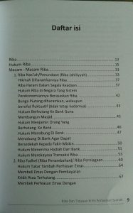 Buku Riba Dan Tinjauan Kritis Perbankan Syariah isi