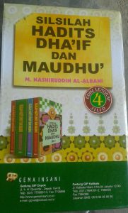 Buku Silsilah Hadits Dha'if Dan Maudhu' 1 Set 3 Jilid cover 3