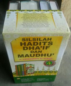 Buku Silsilah Hadits Dha'if Dan Maudhu' 1 Set 3 Jilid cover 4