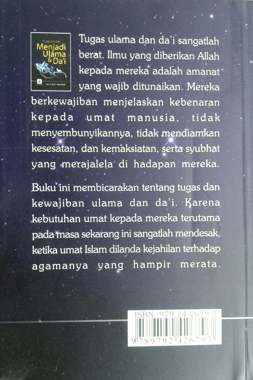 Buku Saku Tidak Mudah Menjadi Ulama & Da'i cover