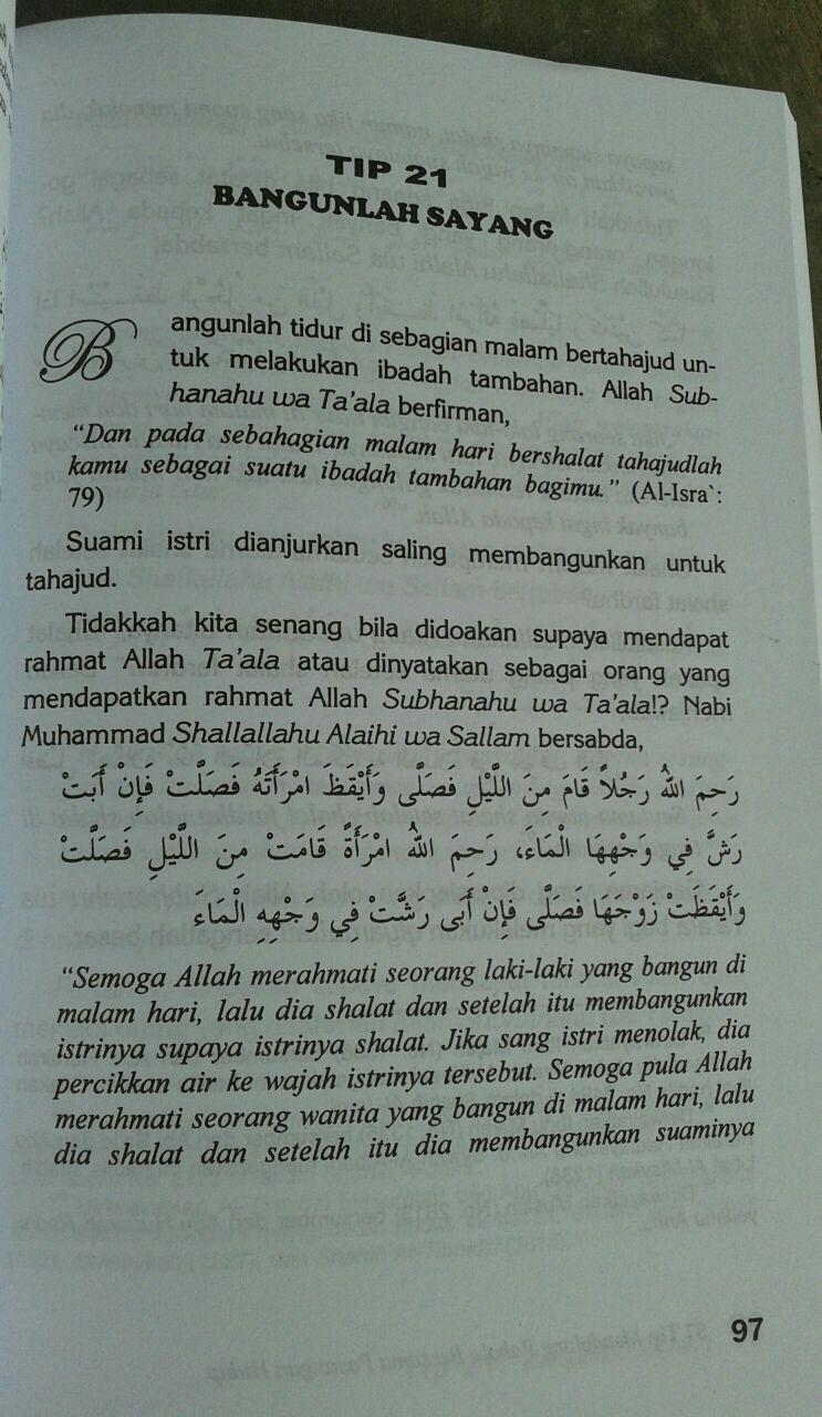 Buku 57 Tip Mendulang Pahala Bersama Pasangan Hidup isi 4
