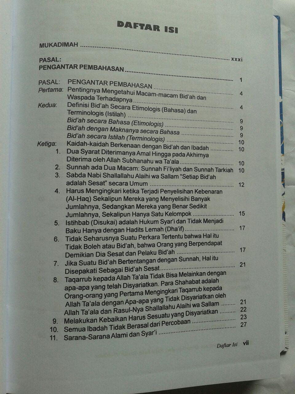 Buku Kamus Bid’ah Disarikan Dari Buku Buku Syaikh Al-Albani 240,000 20% 192,000 isi 5