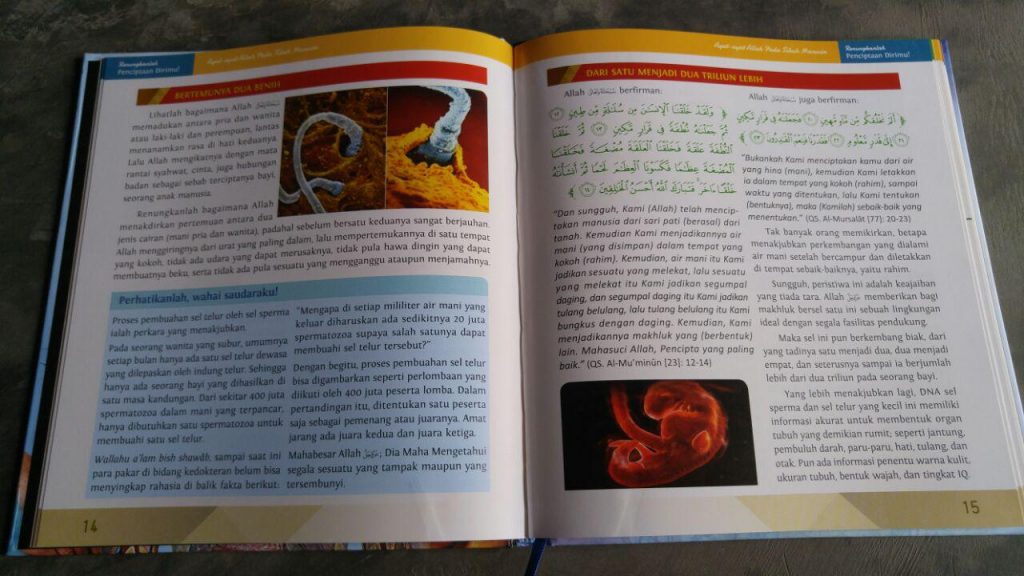 Buku Ayat Ayat Allah Pada Tubuh Manusia isi 2