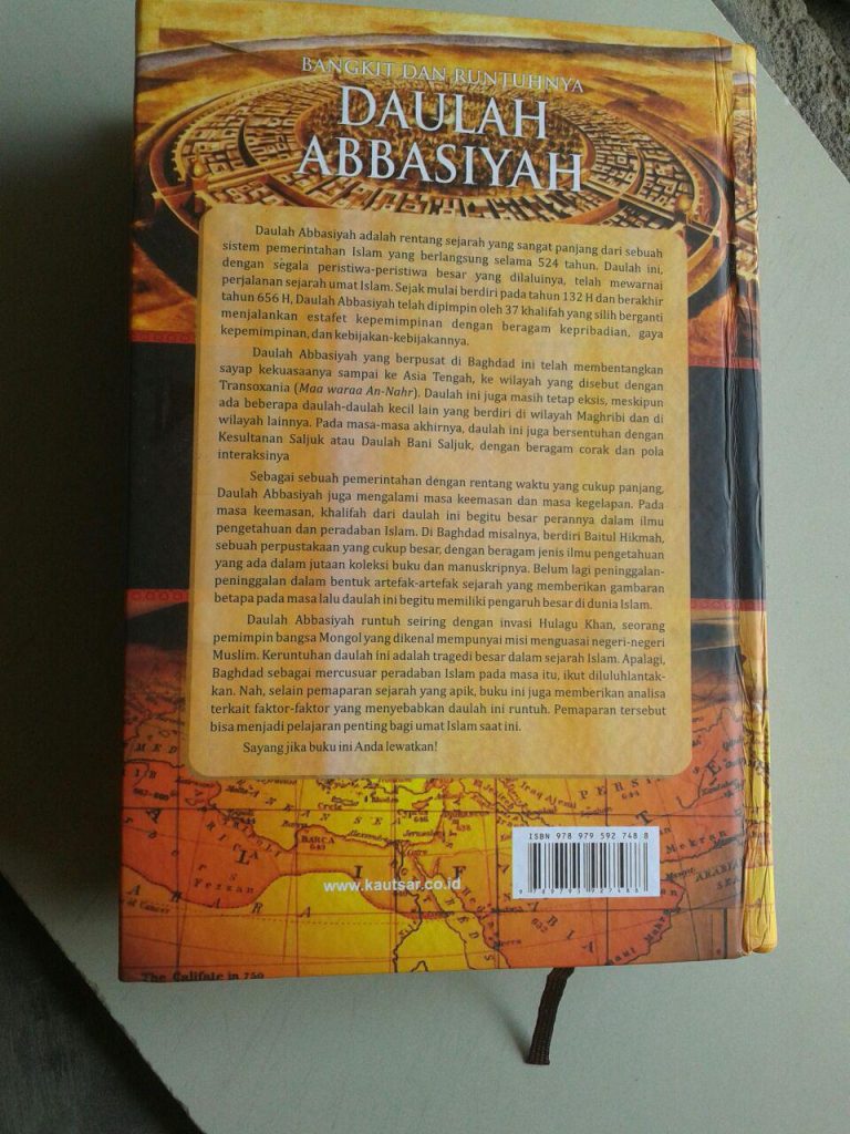 Buku Bangkit Dan Runtuhnya Daulah Abbasiyah cover