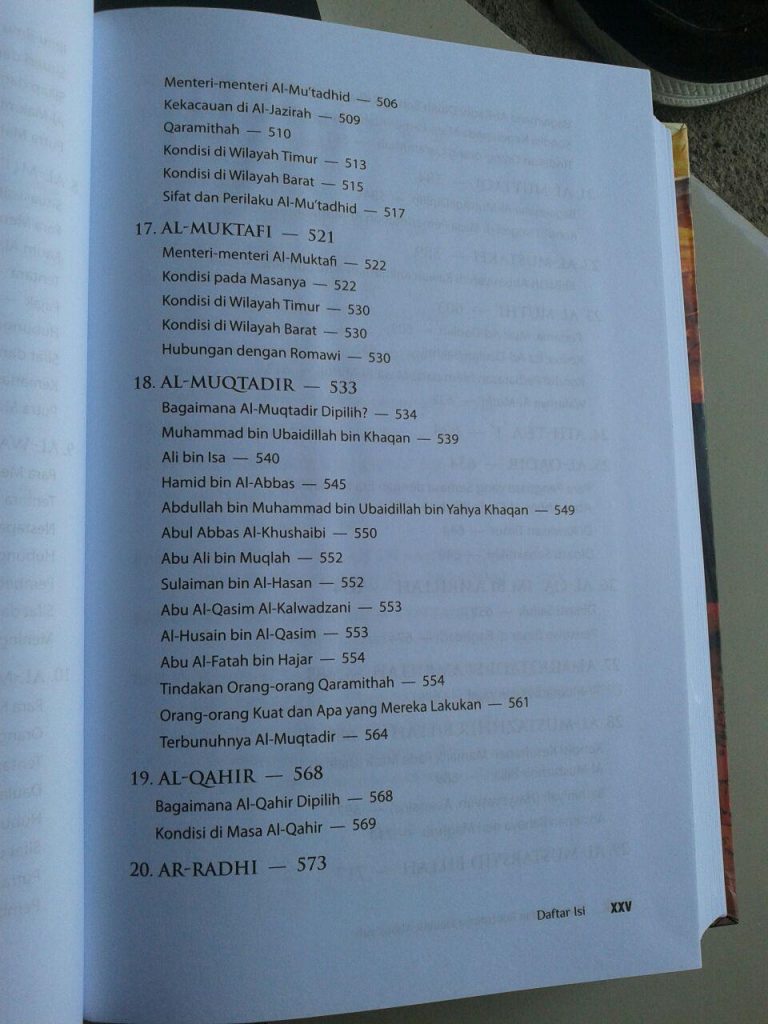 Buku Bangkit Dan Runtuhnya Daulah Abbasiyah isi 2