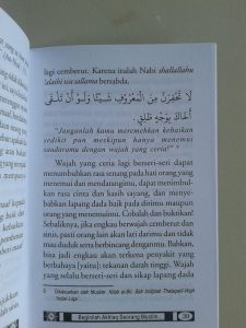 Buku Saku Beginilah Akhlak Seorang Muslim isi 3