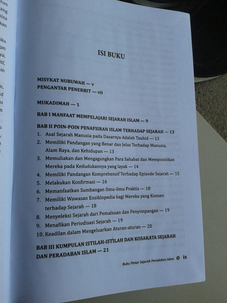 Buku Pintar Sejarah & Peradaban Islam isi
