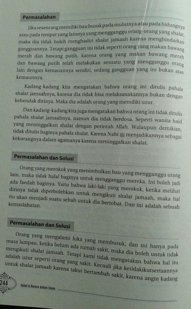 Buku Halal & Haram Dalam Islam isi 5
