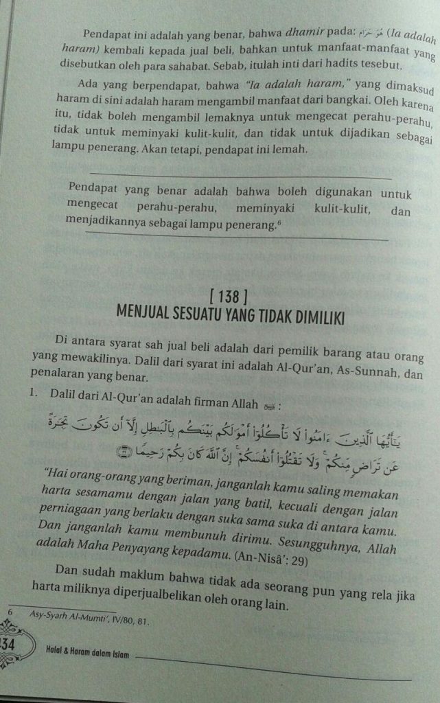 Buku Halal & Haram Dalam Islam isi 7
