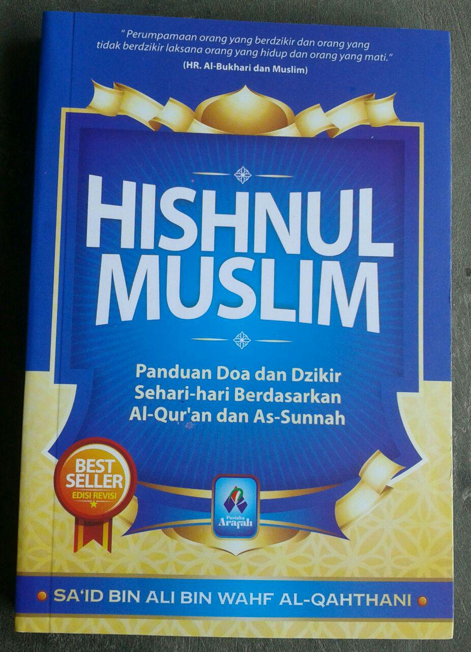 Buku Saku Hisnul Muslim Panduan Doa & Dzikir Sehari Hari cover 2