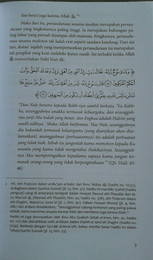 Buku Memelihara Ikatan Ukhuwah isi 3