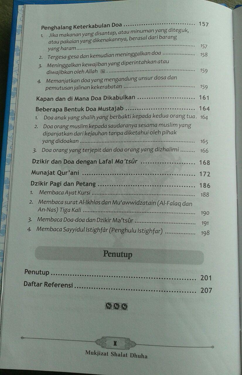Buku Mukjizat Shalat Dhuha Makna Hikmah Pengaruh Dan Manfaat isi 4