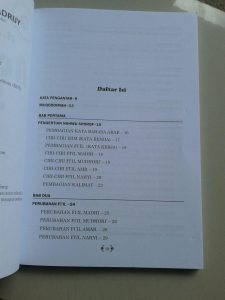 Buku Nahwu Shorof Tadrijy Step By Step Of Gramatical Arabic isi