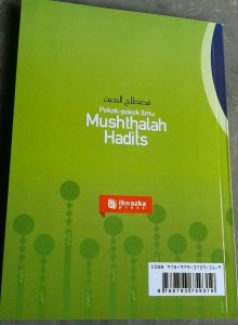 Buku Pokok-Pokok Ilmu Musthalah Hadits cover
