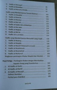 Buku Pokok-Pokok Ilmu Musthalah Hadits isi 2