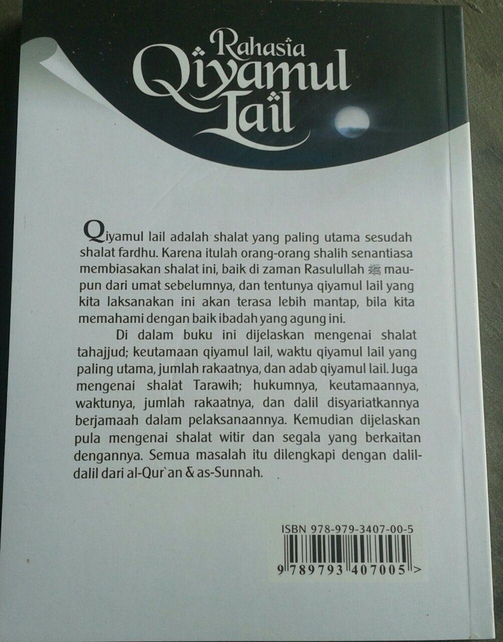 Buku Qiyamul Lail Hukum Tata Cara Dan Keutamaannya cover 2
