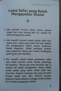 Buku Saku Traveling Bernilai Ibadah isi 2
