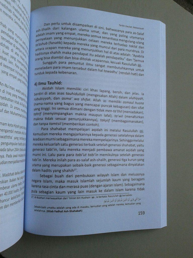 Buku Trilogi Al Khilafah Al Islamiyah isi 2