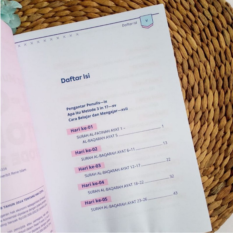 Buku Cara Mudah Memahami Al-Qur'an Otodidak Metode 3 In 1