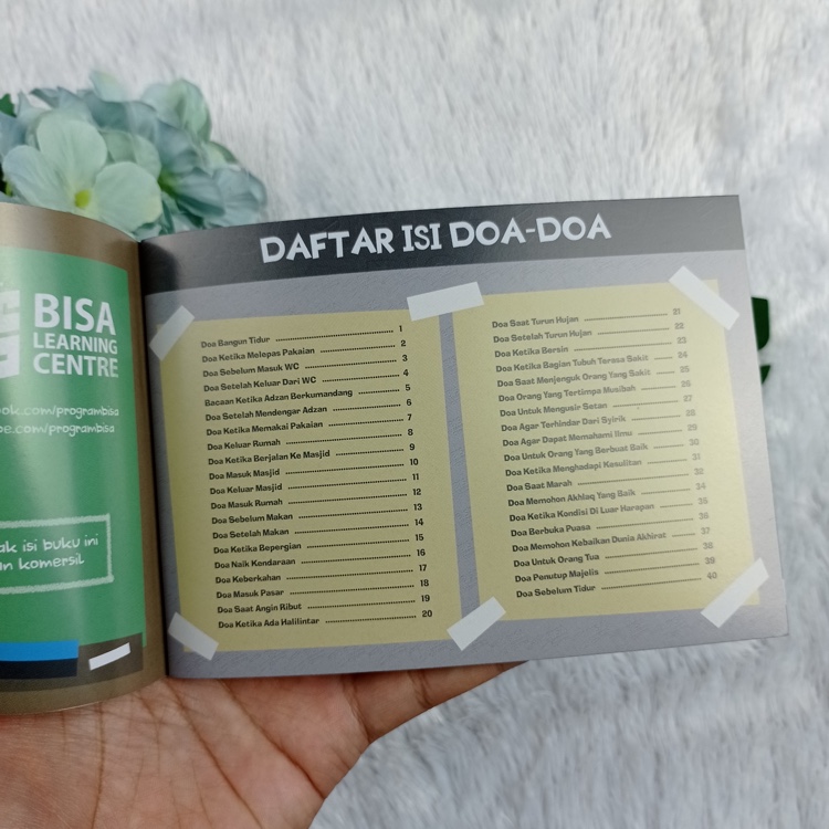 Buku Doa Doa Untuk Anak Anak Dari Al-Qur’an Dan Hadits