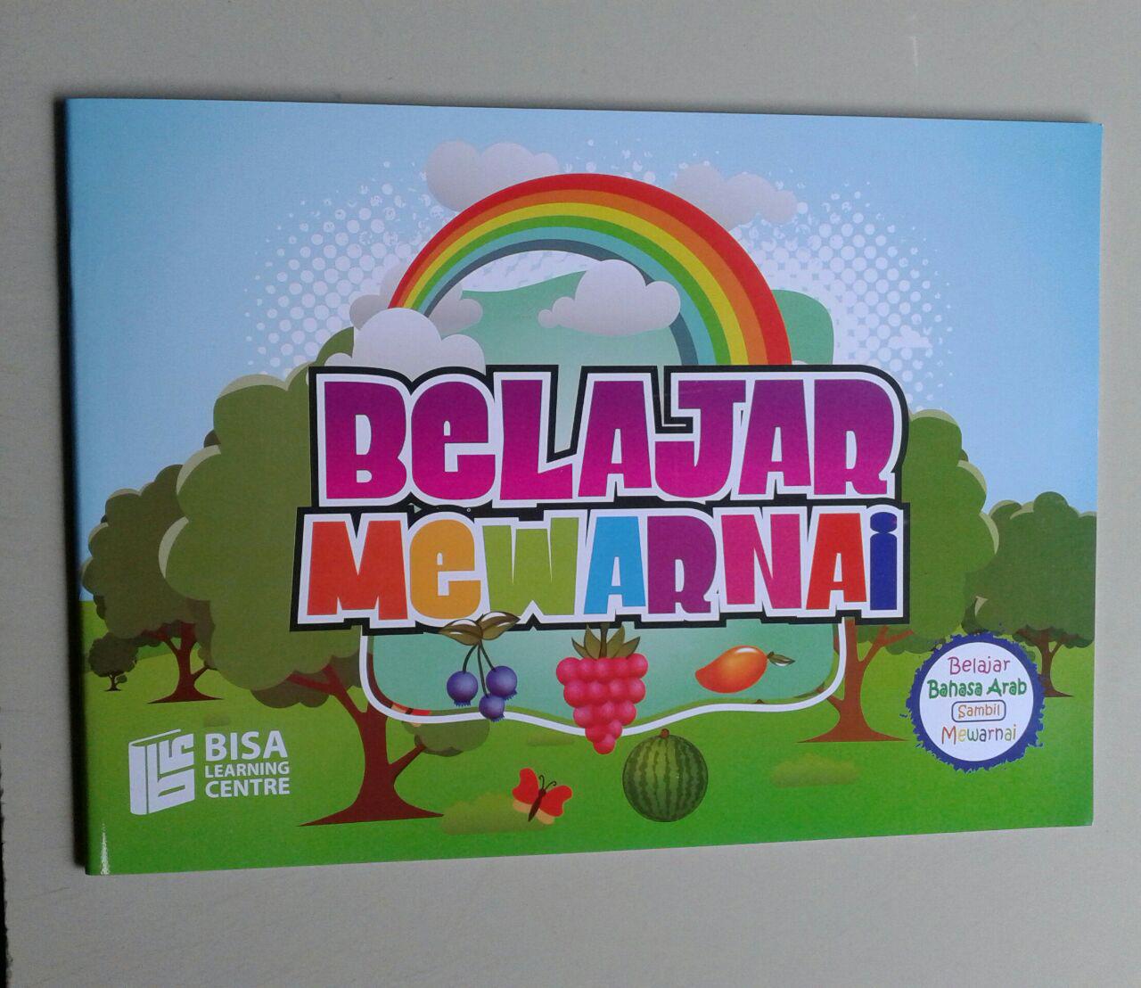 Buku Anak Belajar Bahasa Arab Sambil Mewarnai cover 2