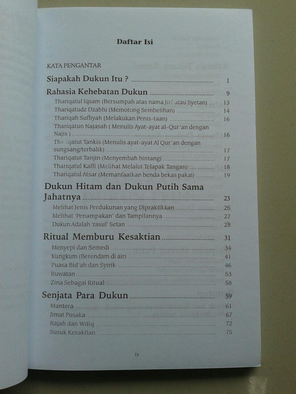 Buku Dukun Hitam Dukun Putih Menguak Rahasia Kehebatan Sekutu Setan isi