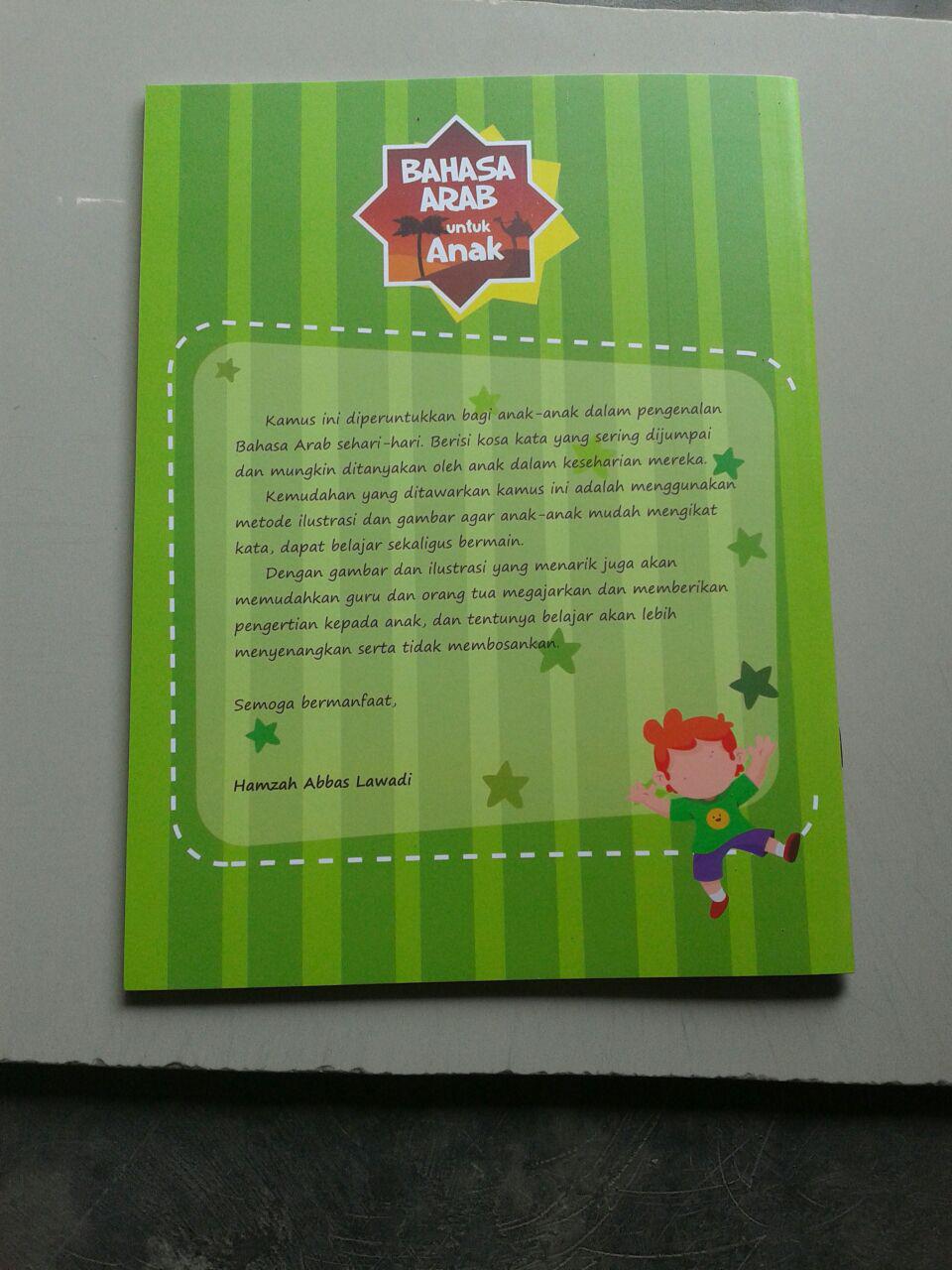 Buku Kamus Arab Untuk Anak Kosa Kata Sehari Hari Dilengkapi Gambar cover 2