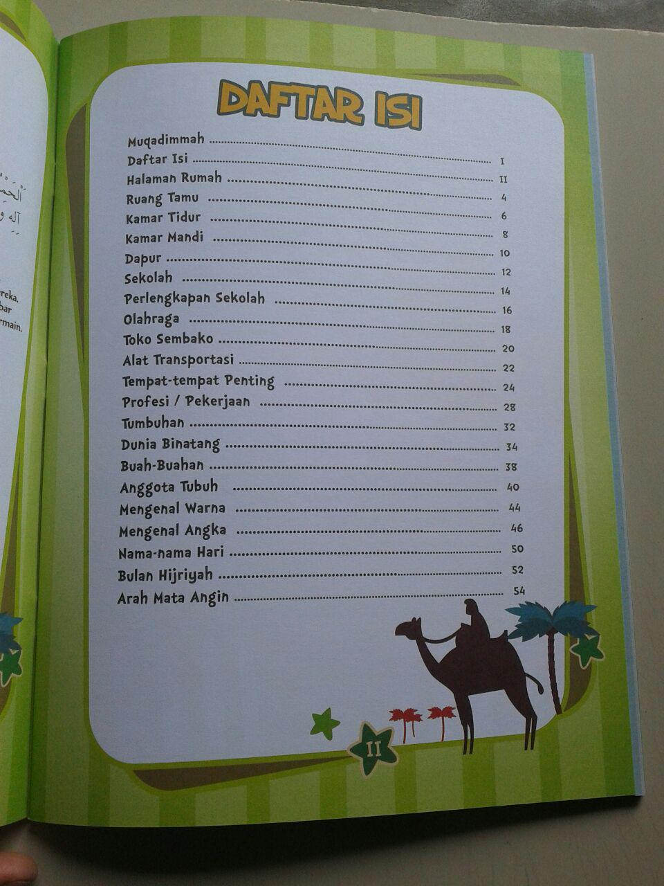 Buku Kamus Arab Untuk Anak Kosa Kata Sehari Hari Dilengkapi Gambar isi 2