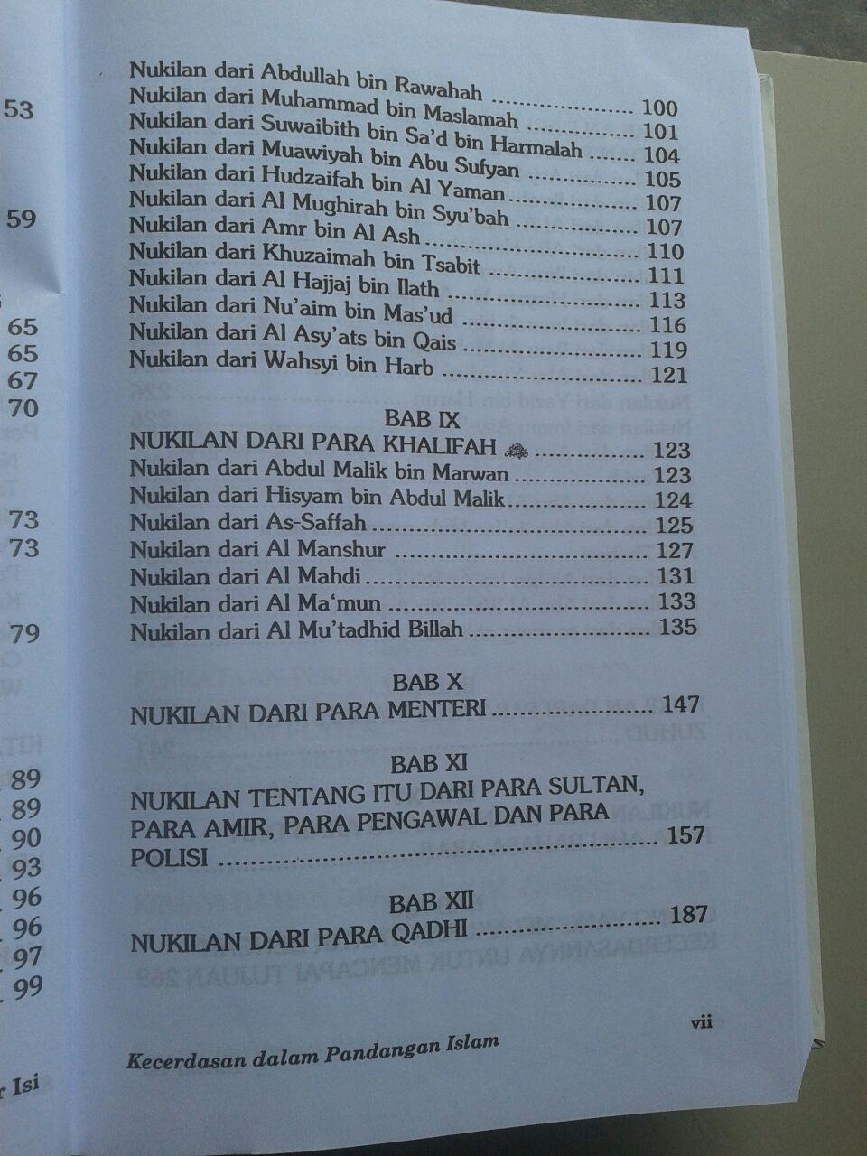 Buku Kecerdasan Dalam Pandangan Islam isi 2