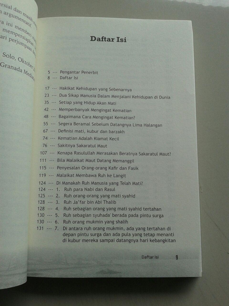 Buku Misteri Alam Barzakh isi