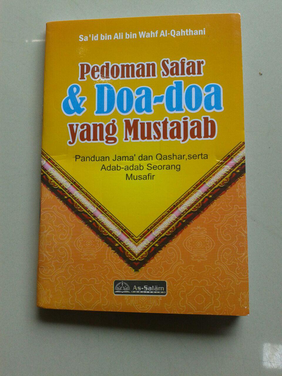 Buku Saku Pedoman Safar Doa Doa Yang Mustajab & Adab Adab Musafir cover