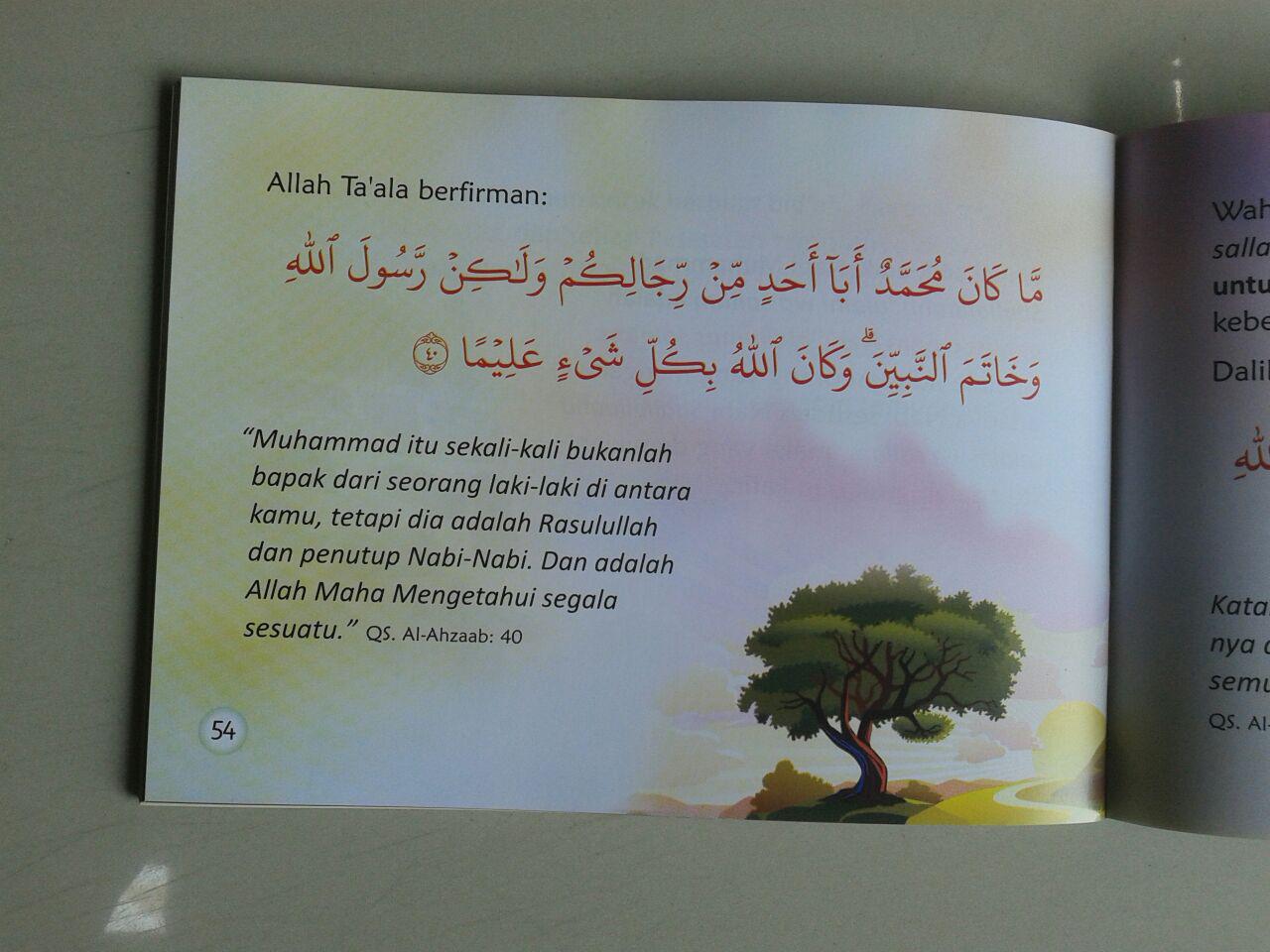 Buku Saku Anak Wahai Adik Adik Cintailah Rasulullah isi 2