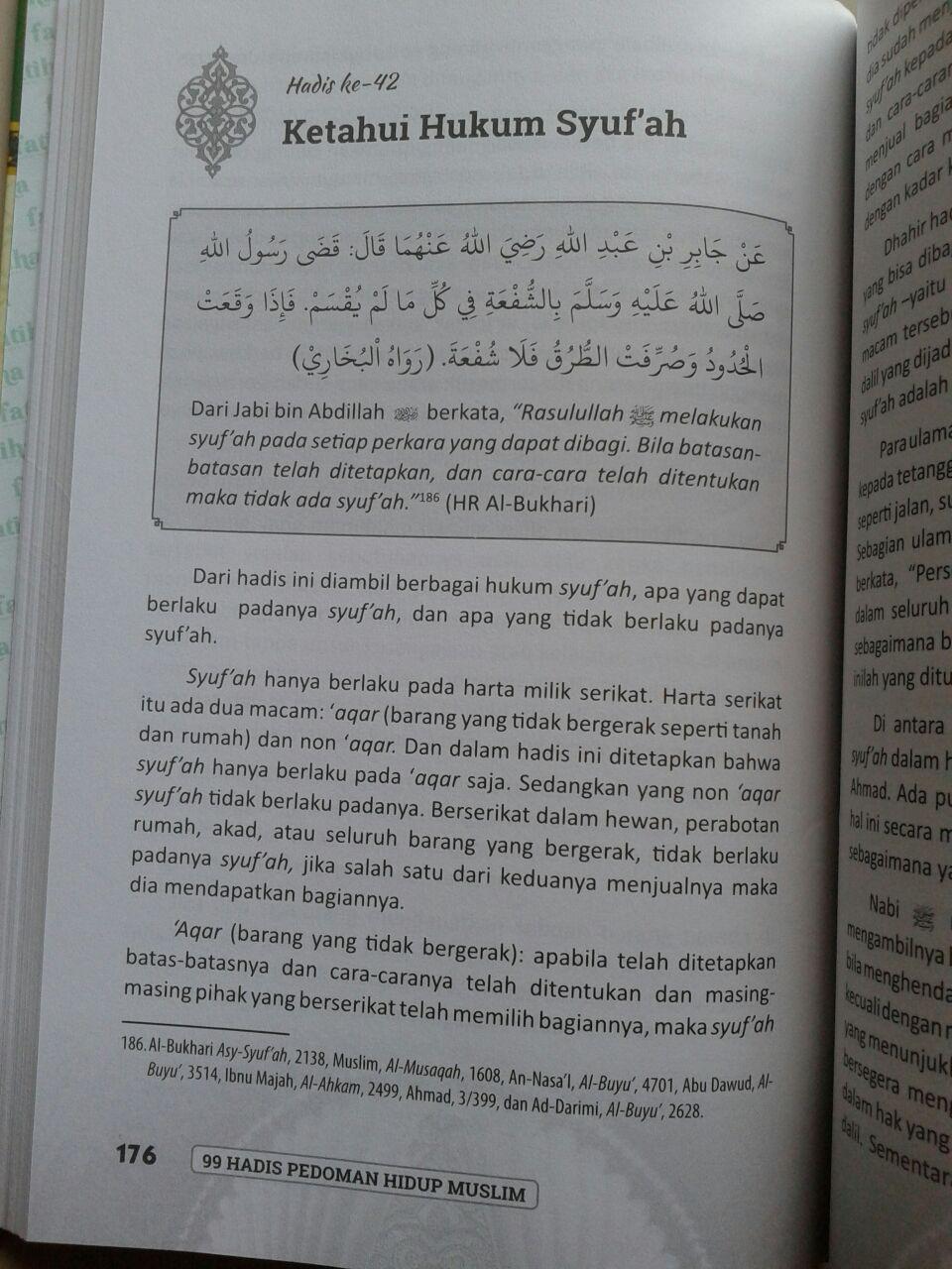 Buku 99 Hadis Pedoman Hidup Muslim isi 4