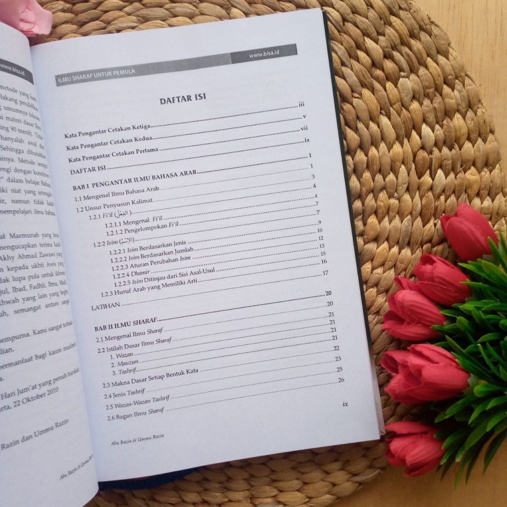 Buku Ilmu Sharaf Untuk Pemula