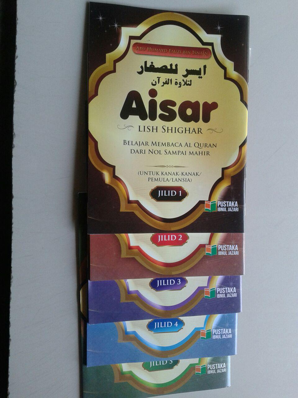 Buku Aisar Lish Shighar Belajar Membaca Al-Quran Dari Nol Sampai Mahir cover